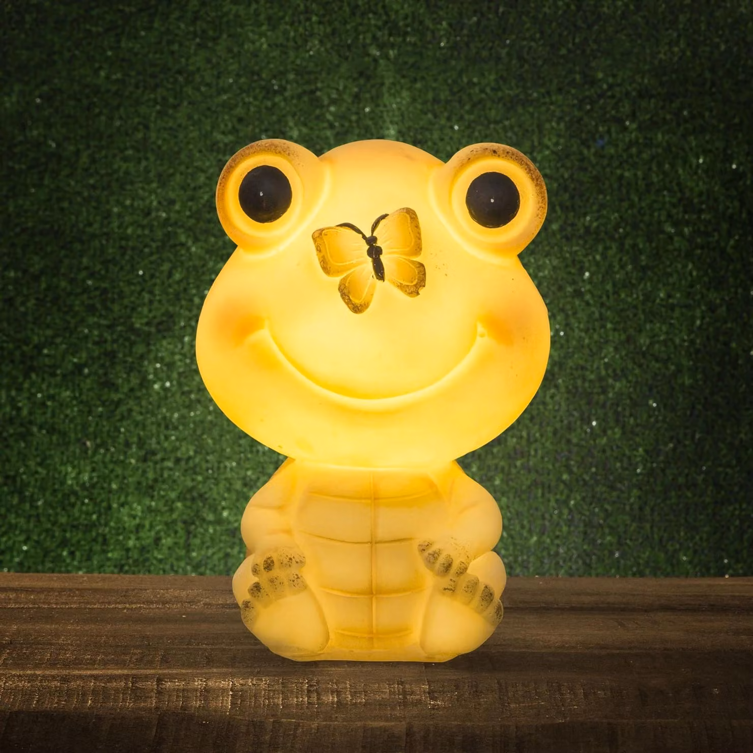 Figurina di tartaruga a LED solare