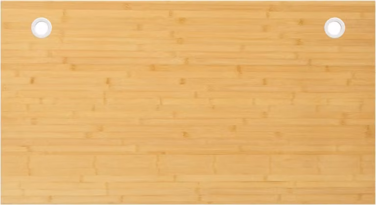 Maison Exclusive - Piano scrivania in bambù, dimensioni 100x60x4 cm