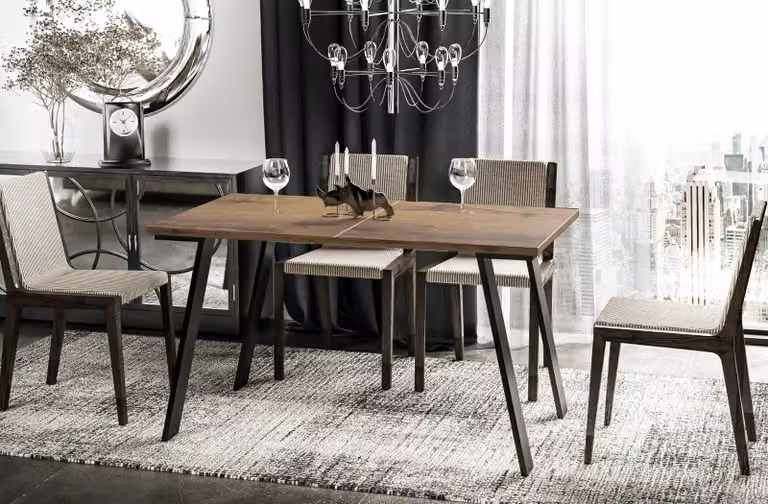 Tavolo pieghevole LIWIA 130(210)x80 rovere monastero
