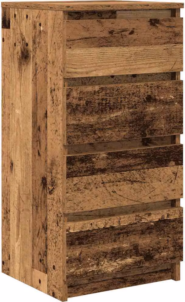 Credenza Legno Antico 37,5x35x76 cm in Legno Multistrato