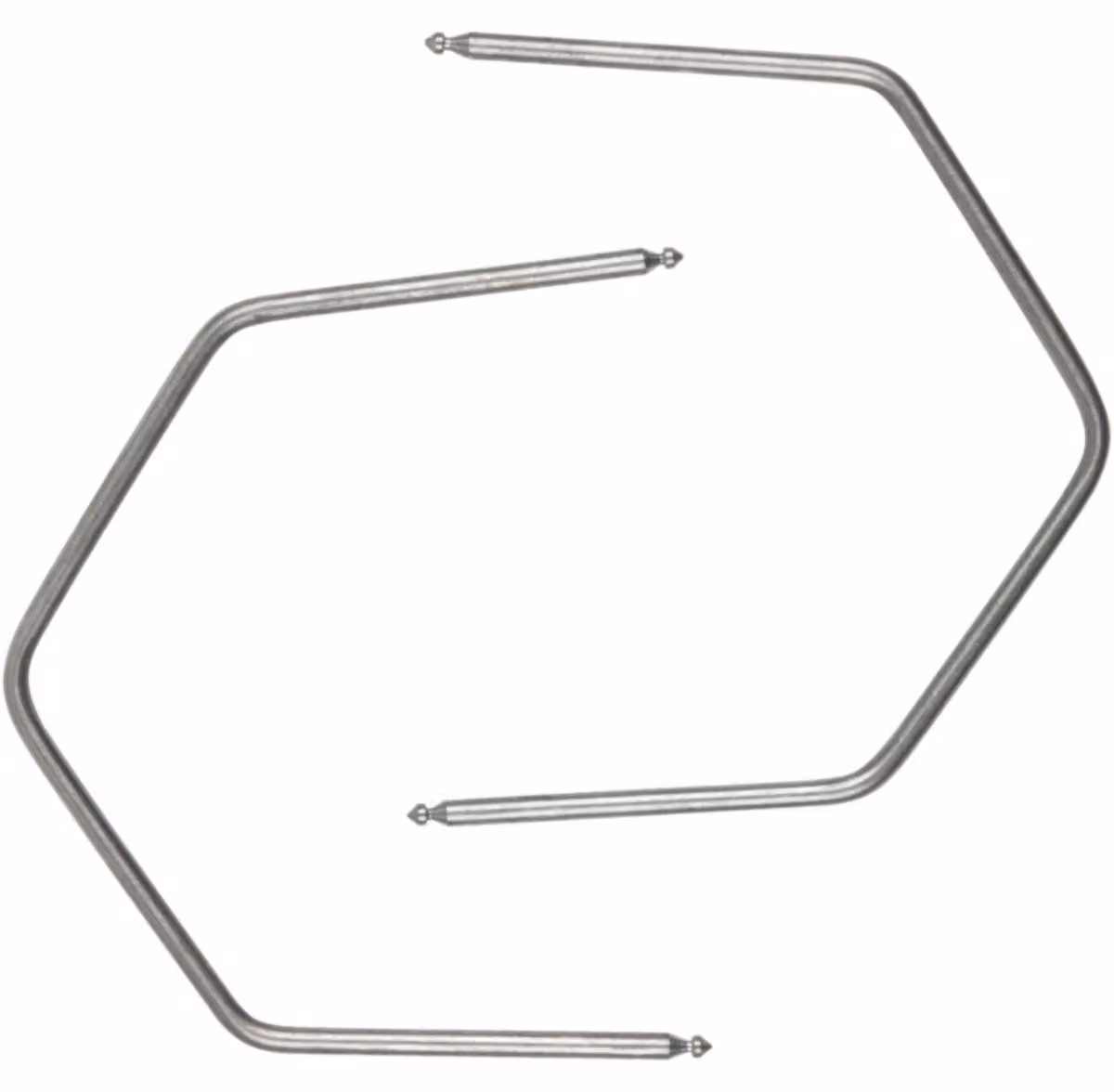 KS TOOLS Attrezzo per sblocco radio Opel 2 pezzi - 500.1381
