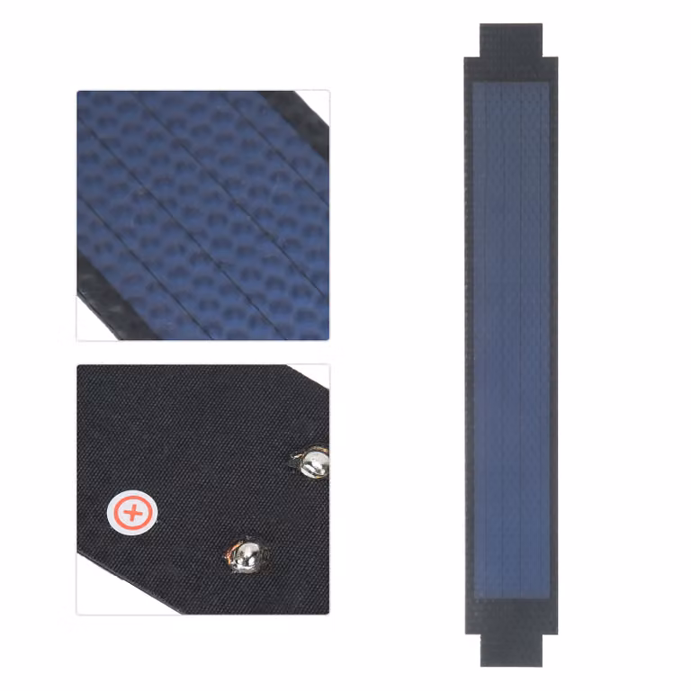 Pannello solare flessibile da 0,3 W 1,5 V – Modulo solare arrotolabile fai da te per ricarica CC