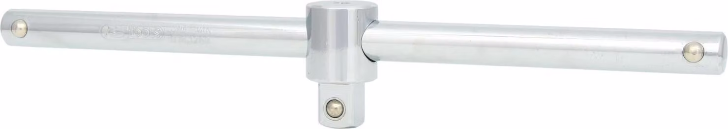 KS TOOLS 1/2" CHROMEplus impugnatura a T con pezzo scorrevole 250 mm - 918.1263