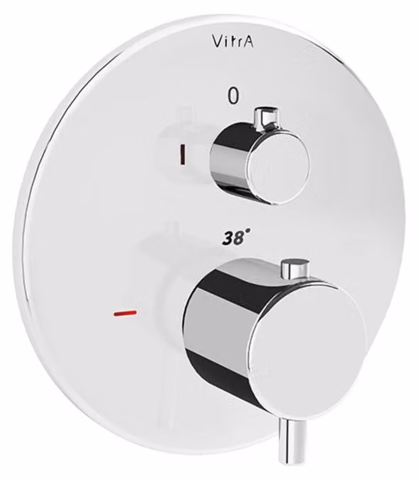 VitrA Origin, termostato per doccia monocomando, da incasso