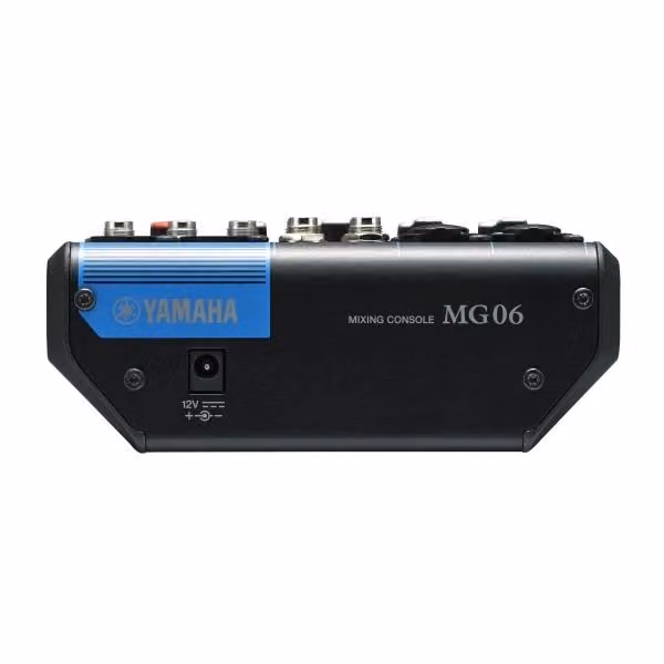 Mixer audio Yamaha MG06 a 6 canali nero – 3