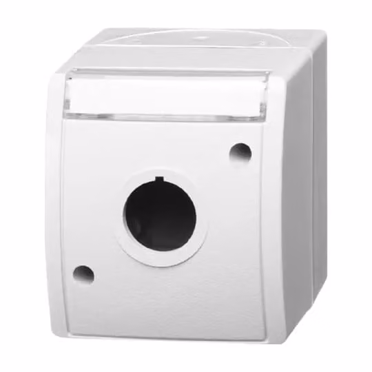 Busch-Jaeger 2533 WN-54 | Custodia vuota con campo di etichettatura