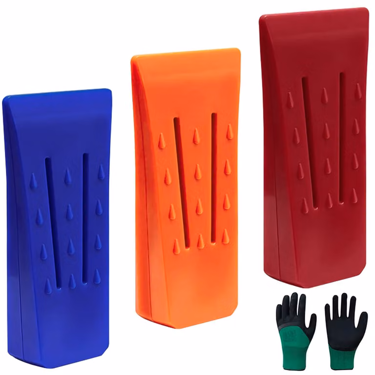 Set di 3 tasselli di fissaggio in plastica ABS, resistenti agli urti e al freddo