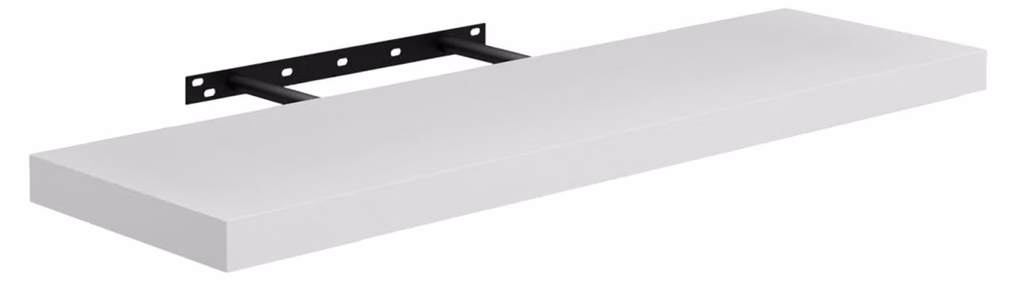 Omgoods - Mensola da parete in legno per decorazione e stoccaggio