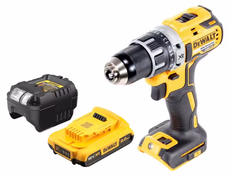 DeWalt DCD 791 D1 Trapano avvitatore a batteria 18 V 70 Nm Brushless + 1x batteria 2,0 Ah + caricabatteria