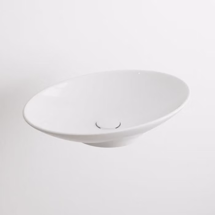 Lavabo da appoggio ovale, marca Art, 51 cm