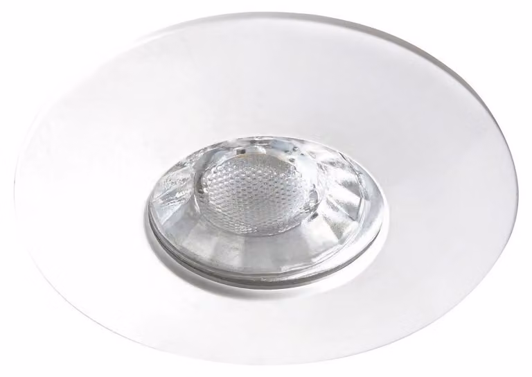 Faretto da soffitto Rabalux 1078 Randy, 4W, 3000K, 350lm, bianco, rotondo, bianco caldo, minimal, ø80mm