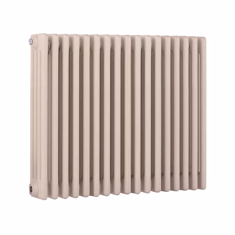 Radiatore Orizzontale a Colonne (4 Colonne) 600mm x 785mm - Rosa (Rose Petal Rosa) - Regent