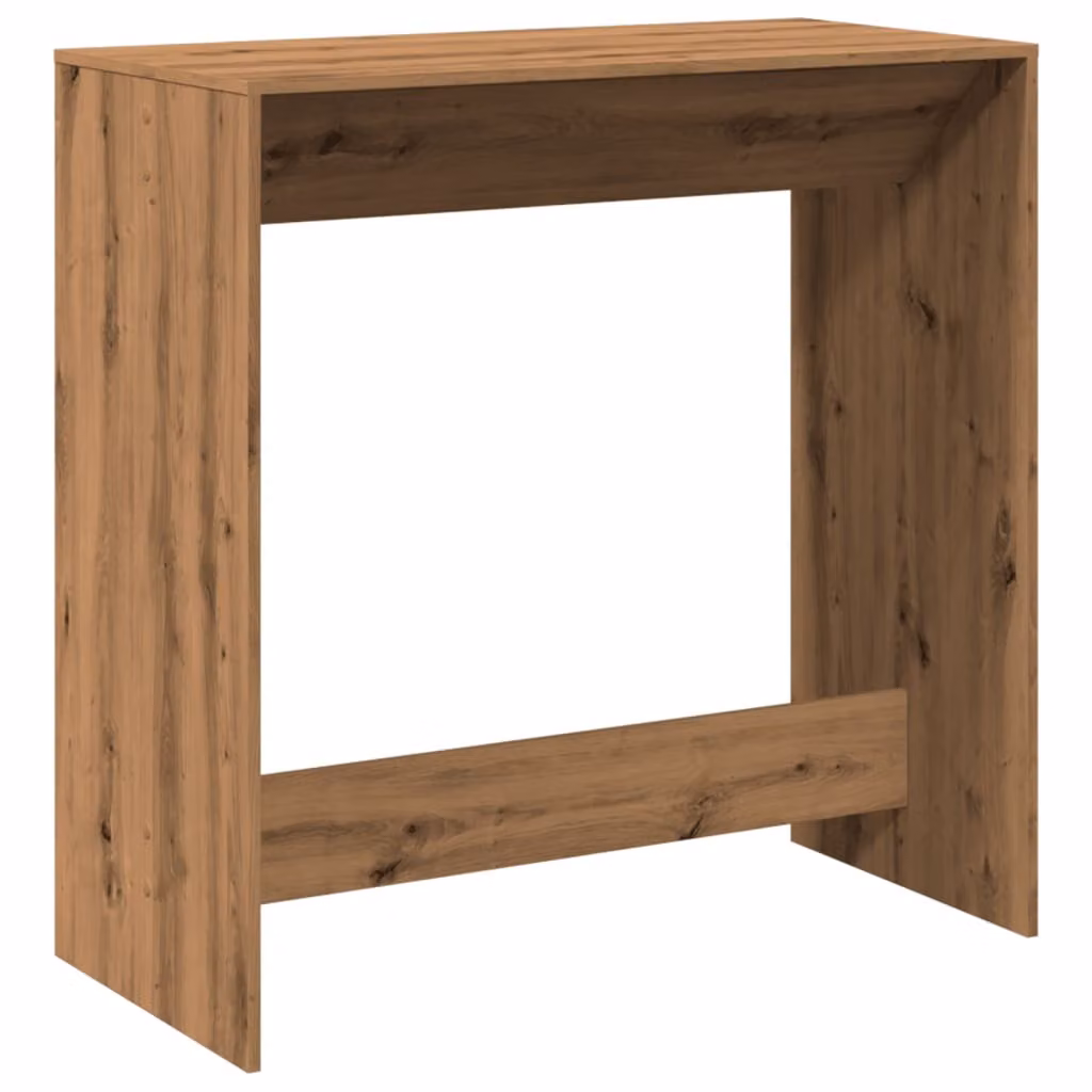 Tavolo Bar Rovere Artigianale 102x50x103,5 cm Legno Multistrato