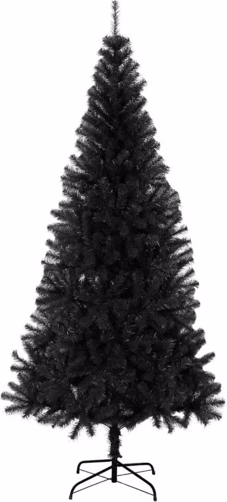 Maison Exclusive - Albero di Natale artificiale con supporto nero, 210 cm, in PVC