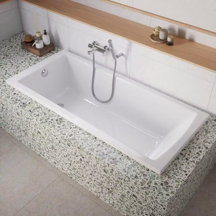 Vasca da bagno Gina Solo, dimensioni 170 x 75 cm