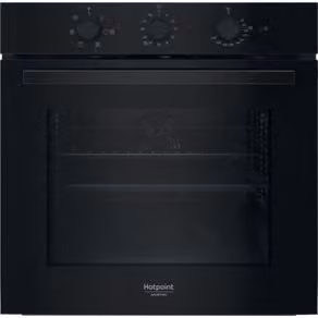 Forno elettrico da incasso Hotpoint Ariston nero con funzione autopulente idrolitica, ventilato, classe A, capacità 71 L, L: 59,5 cm, H: 59,5 cm, P: 55,1 cm