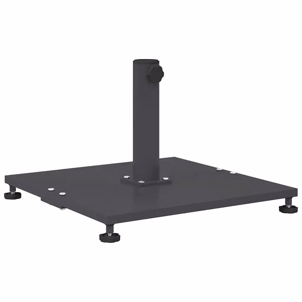 Base per ombrellone in acciaio antracite L/P/H: 45 x 45 x 31 cm – 2