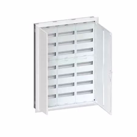 Distributore da campo Hager da incasso, 3x7 file con FWU73A universale