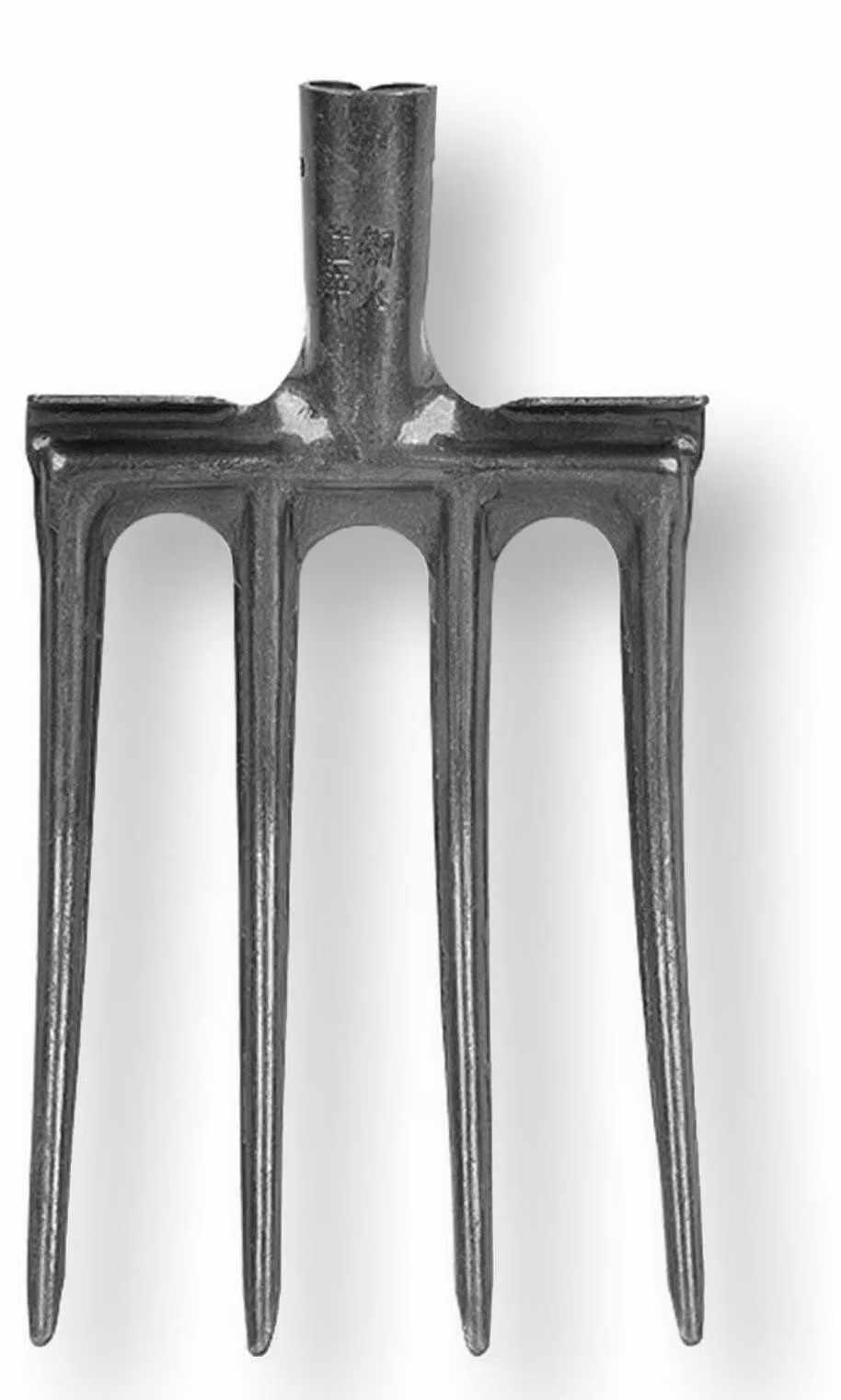 Solidchoice - Forcella da giardino in acciaio ad alto tenore di carbonio, ideale per giardinaggio e agricoltura (con 4 denti)