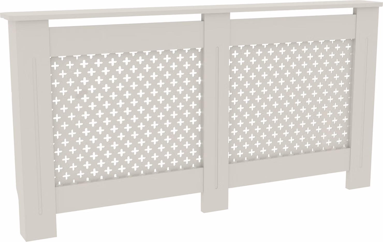 Copriradiatore in legno Windsor GRIGIO - 172 CM - Moonia