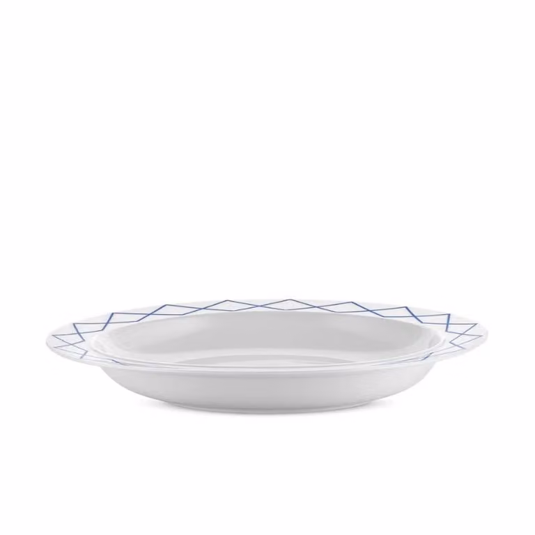 Piatto da portata ovale La Bella Tavola and My Beautiful China Alessi