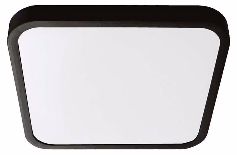 LED Solution Lampada LED da incasso nera Plano quadrata 250x250 mm 18 W IP44 Premium Colore della luce: bianco caldo 76421-24