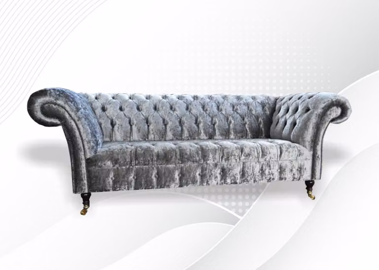 Dreisitzer Wohnlandschaft 3 Sitzer Garnitur Design Sofa Couch Moderne Couchen