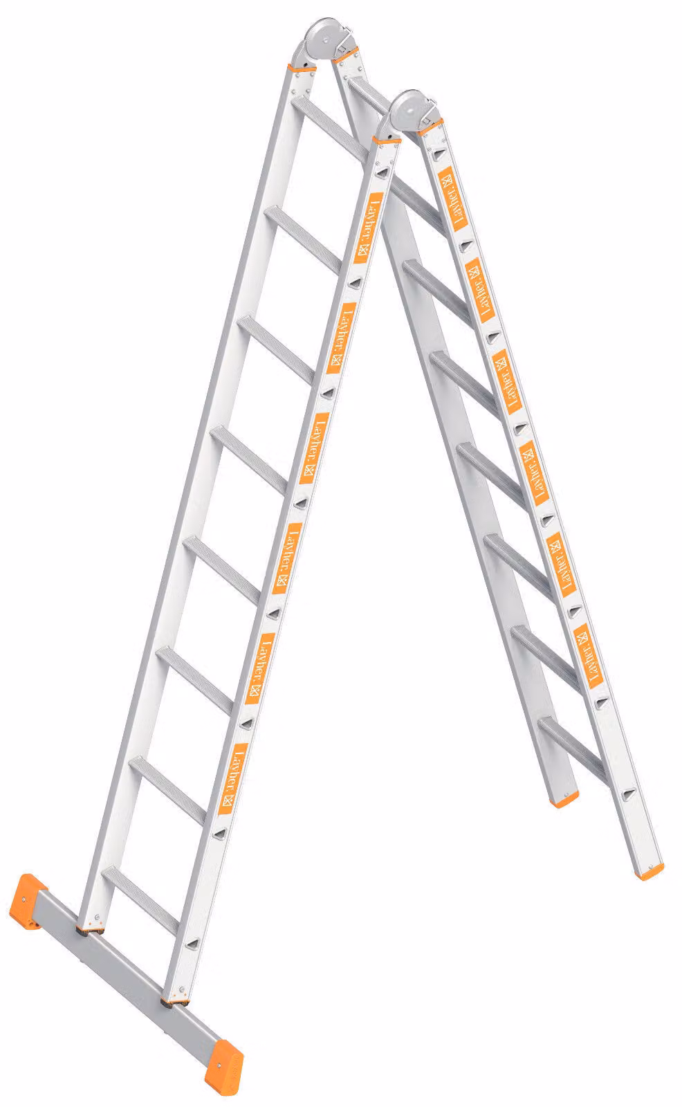 Layher Klappleiter Topic 1056 2x8 Sprossen