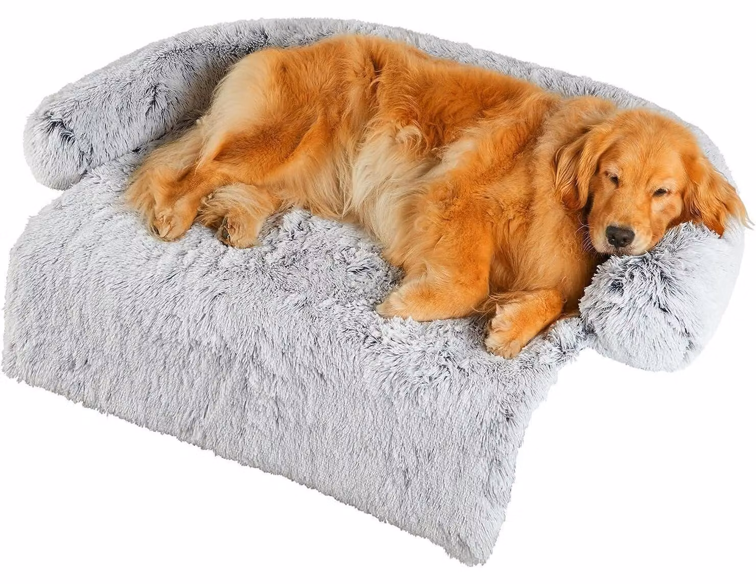 Cuccia per cani, taglia XL, 105x95x15 cm, grigio chiaro, lavabile, antiscivolo, imbottita in schiuma viscoelastica