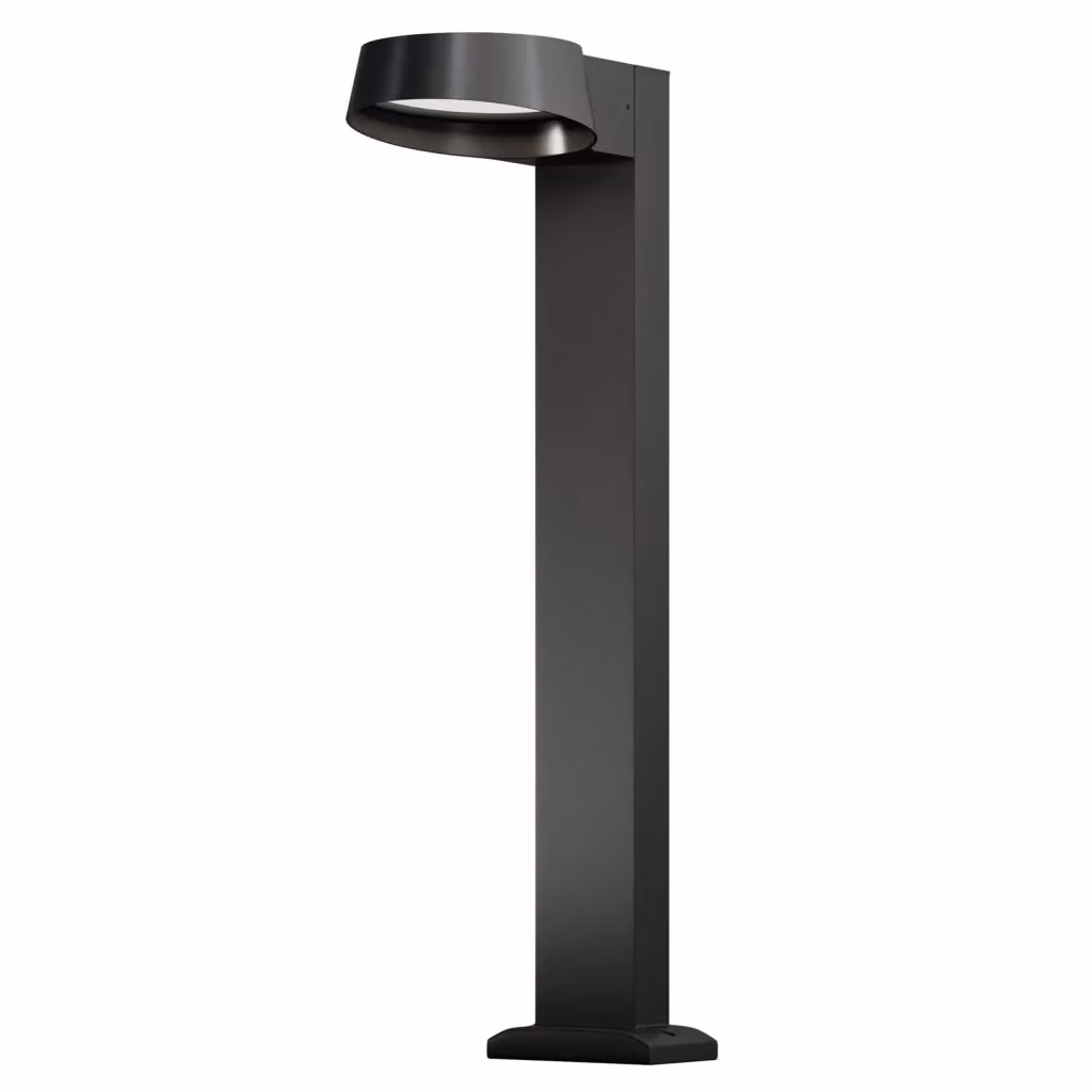 Maytoni Paletto da Esterno Moderno Share con Luce LED Integrata IP54 in Alluminio Grigio – 2