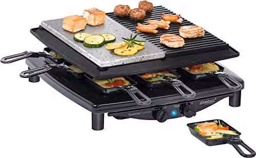 STEBA RC 4 PLUS RACLETTE 370 MM, 390 MM, 140 MM, 6,7 KG
