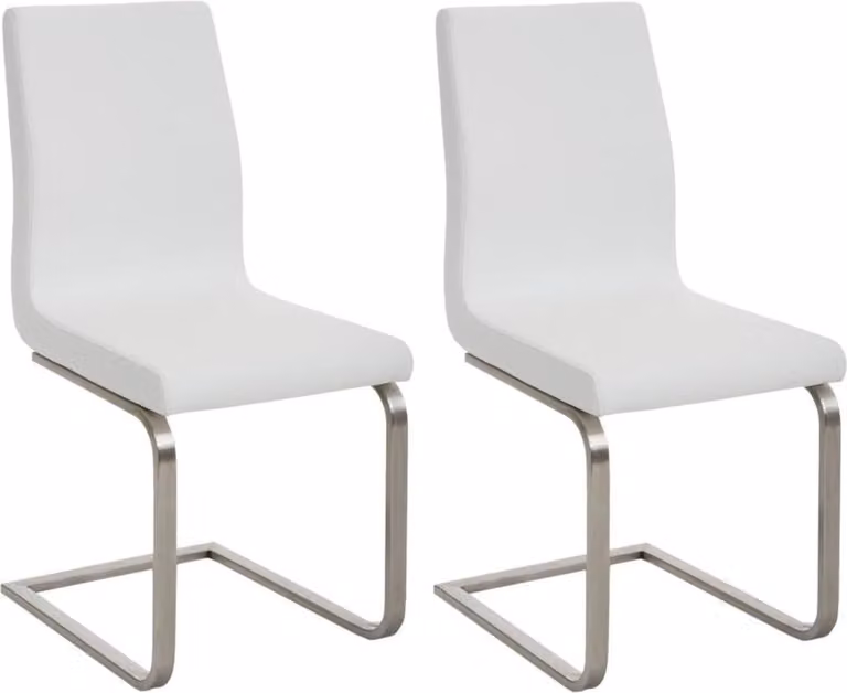 set di 2 sedie da pranzo moderne - Sedie di design - Comfort di seduta ottimale