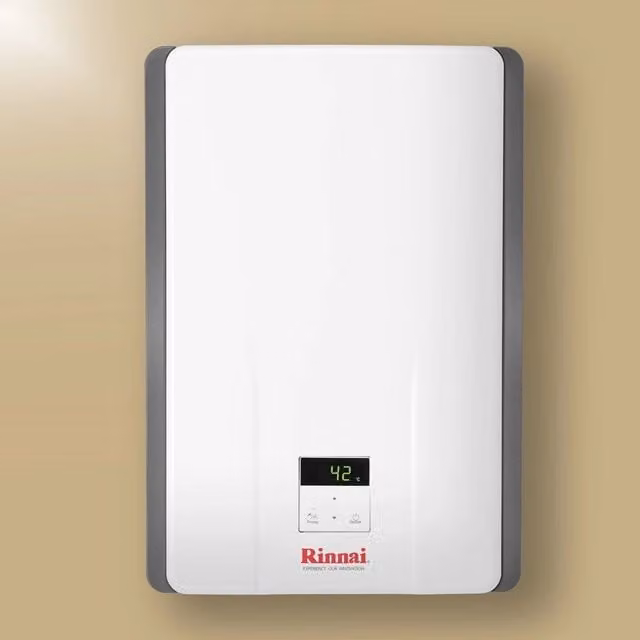 Scaldabagno a Gas Rinnai One 11i Metano con Kit Scarico Fumi Bianco
