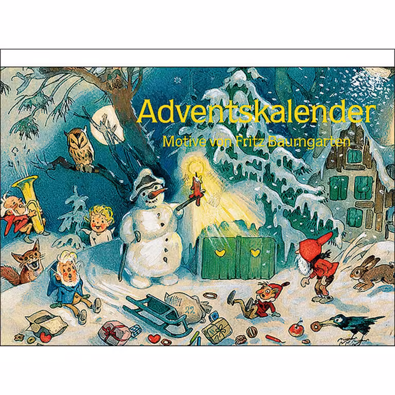 Ricordi natalizi: calendario dell'Avvento, 24 fogli