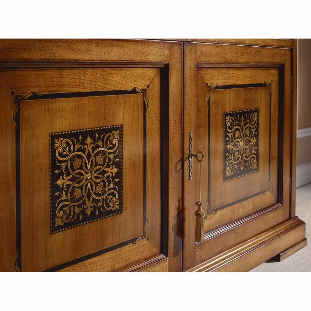 Libreria classica con 2 porte in legno Mobili 2G L/P/H: 139 x 42 x 205 cm – 2