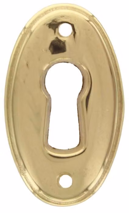 BOCCHETTA PER MOBILI '30625' 22x37 mm - Poli vernì (oro lucido)