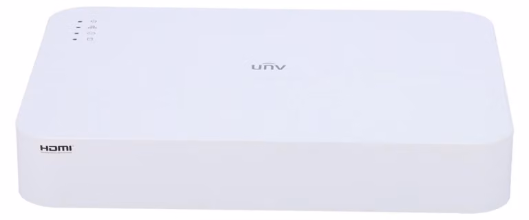 Uniview NVR301-08B-LP8-IQ, 8 canali, PoE, max. IN:80Mbps/OUT:80Mbps, analisi intelligente SIP, UMD