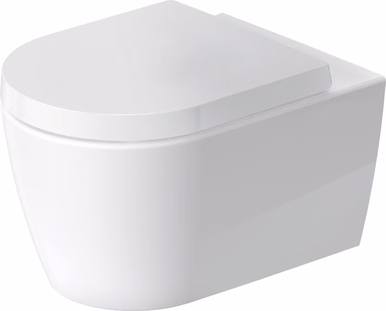 Duravit ME by Starck WC suspendu HygieneFlush, Rimless, chasse d'eau basse, 540x370x360mm, 251809AA00, 251809AA00