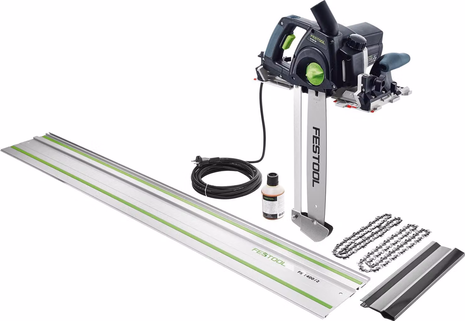 Sega centrale Festool IS 330 EB-FS in scatola, compresa FS 1400/2