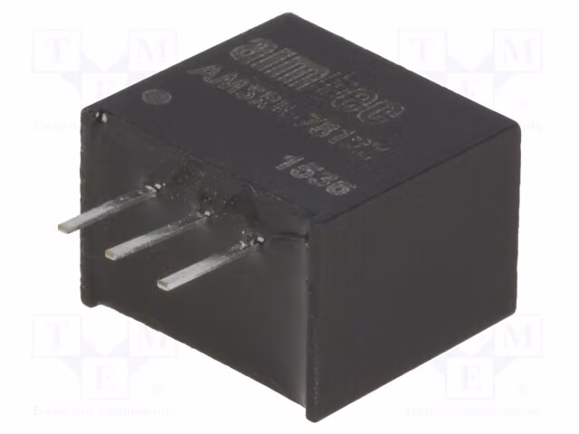 1 x Convertitore DC/DC: Tensione di ingresso: 14÷28V, Potenza: 6W, Modello: SIP3 AMSRB-7812Z. Convertitore DC/DC, corrente di uscita: 500mA
