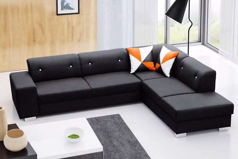 Wohnlandschaft Ecksofa Sofas Bettkasten Polstersofa Couch Sofa L-Form Eckcouch