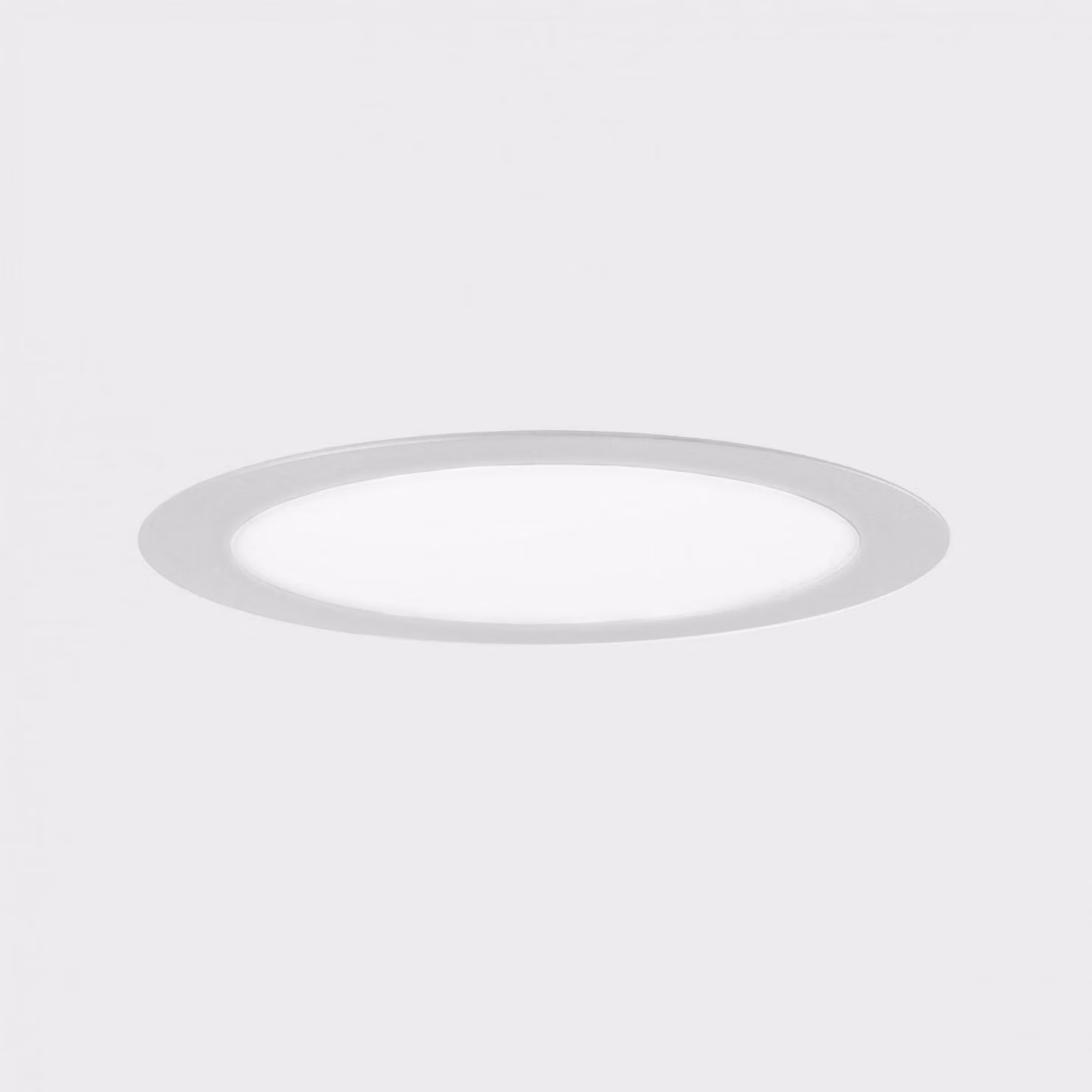 KOHL LIGHTING KOHL-Lighting DISC apparecchio da incasso con cornice 500 mm bianco 48 W CRI 80 4000K DALI