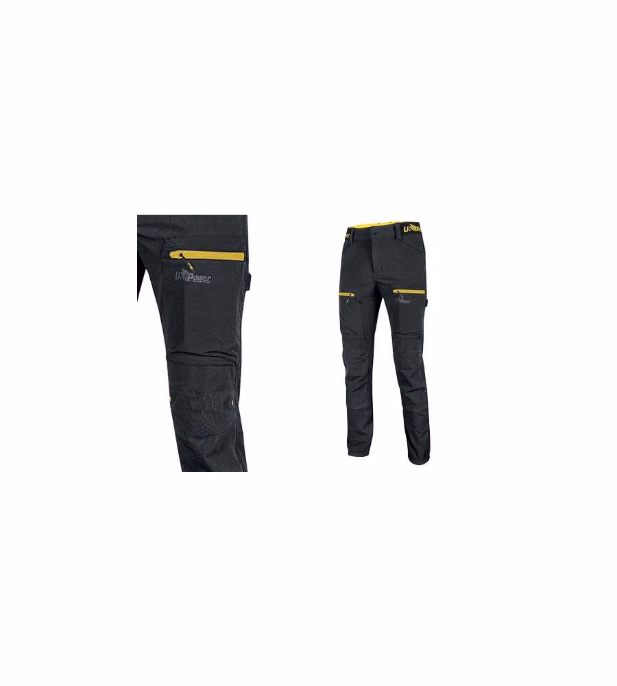 Pantalone U-Power Horizon Black Carbon - XL