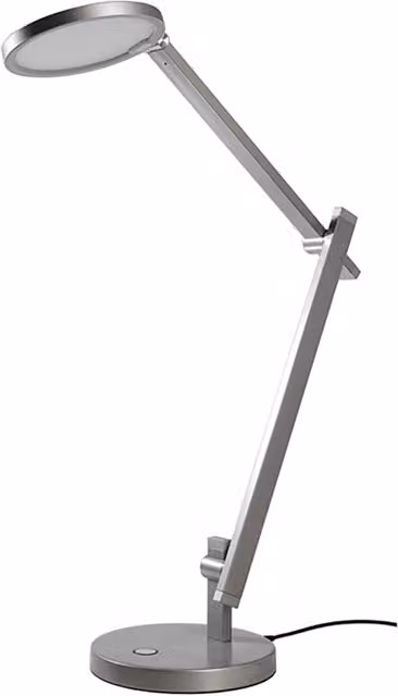Lampada da tavolo LED DEKO-LIGHT touch dimmerabile 12W luce bianca calda 3000K grigio