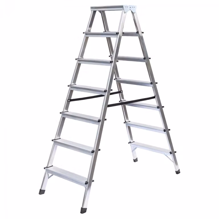 Scala domestica accessibile su entrambi i lati 2x7 gradini