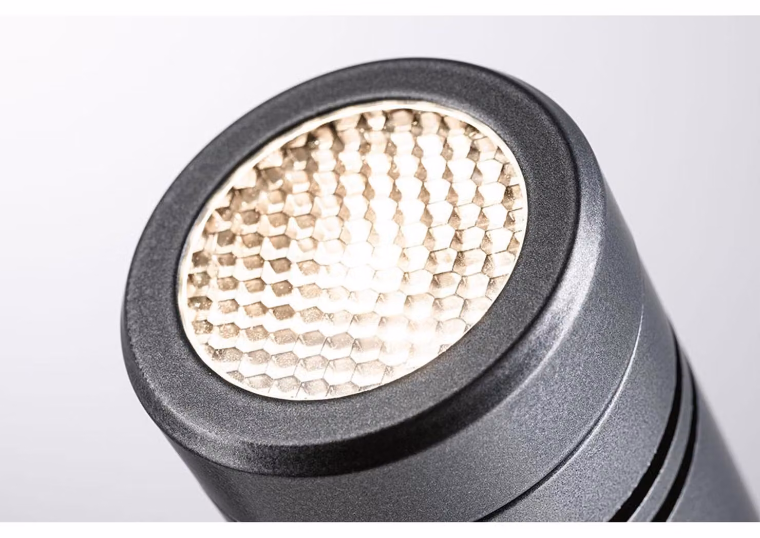Paulmann - Faretto LED per esterno Radon, 11W, 650lm, 3000K, grado di protezione IP65, colore grigio