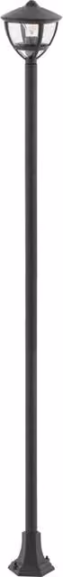 Lampione da giardino nero AMELIA Nowodvorski 200cm IP44