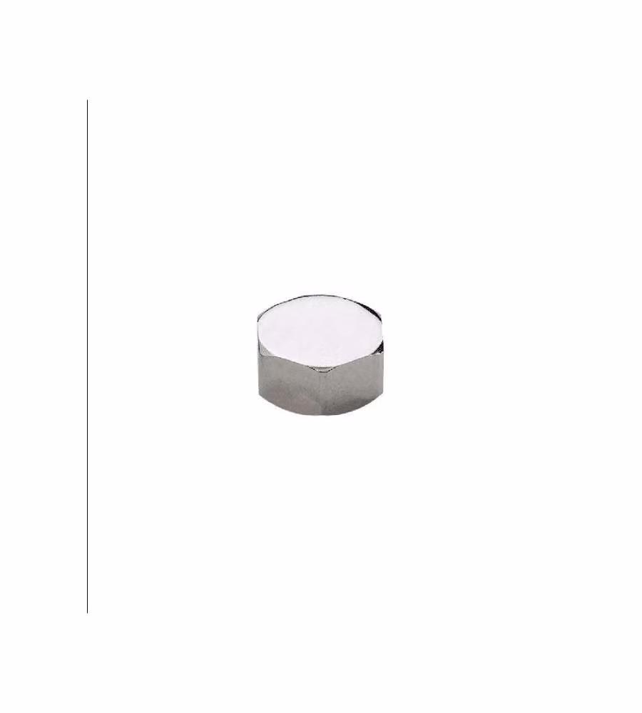 Idrobric Calotta femmina cromato lucido 3/8" per impianti idraulici