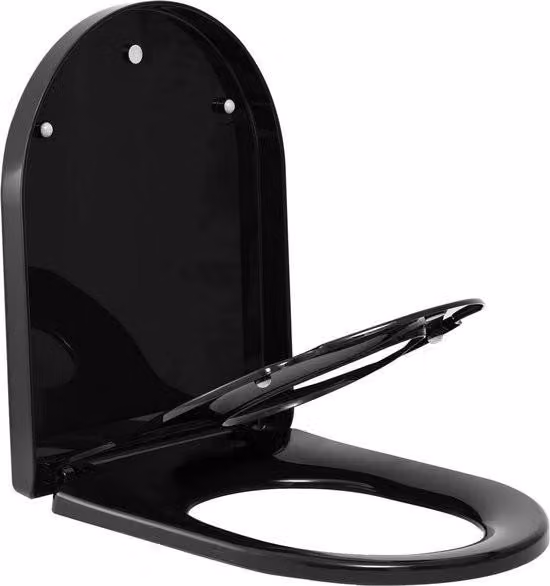 Sedile WC – Accessorio da bagno, 41,2 cm L x 36,1 cm L