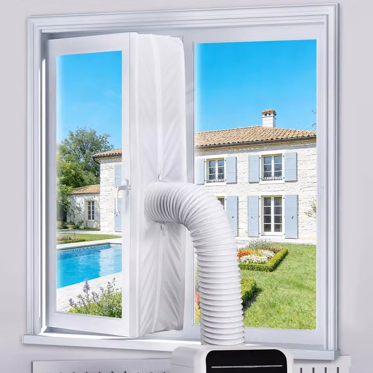 Solidchoice - Guarnizione per condizionatori con tubo di scarico (4 metri)